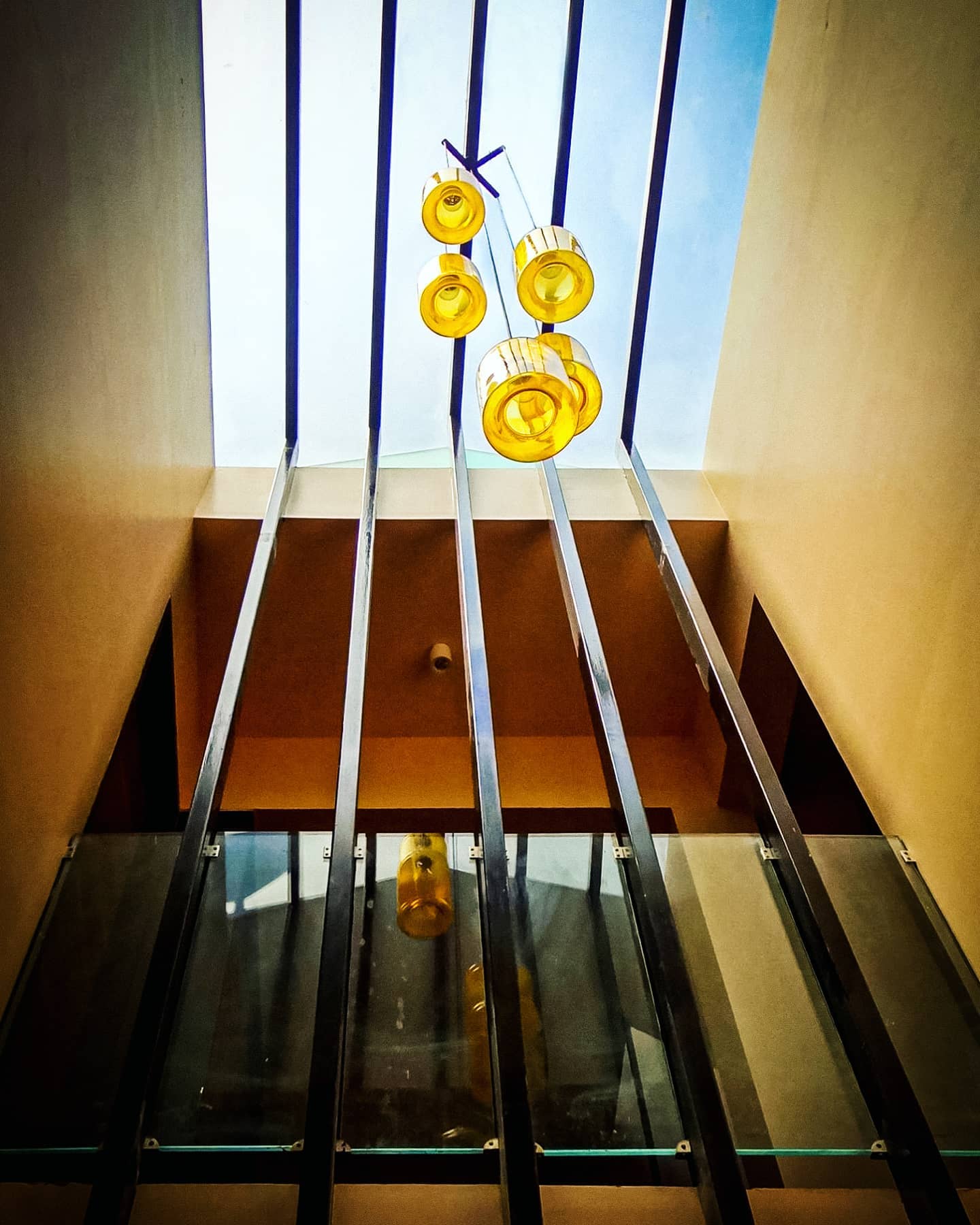 Skylight and glass atrium